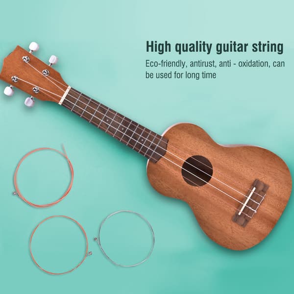 3 i 1 Folk Gitarr Verktygssats med Sträng Stall Rem Stift Tillbehör Set