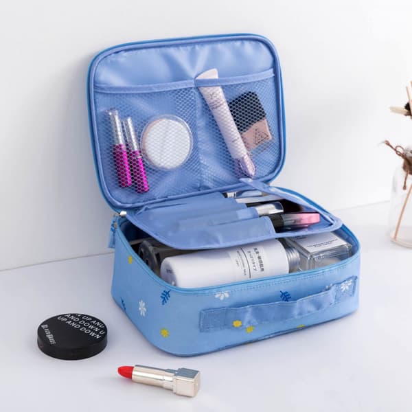 Rejsetaske til makeup, kosmetikpung, organizer til kvinder og piger