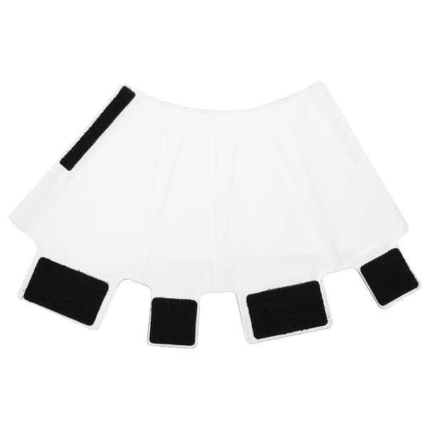 Universell sammenleggbar kamerablits Toppblitslampe Speedlite Reflektor Diffuser Svart