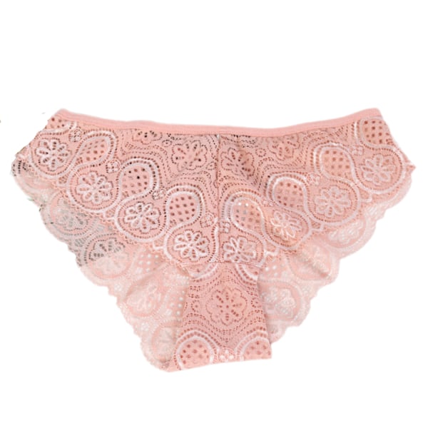 5-pak Kvinders Trusser Blonder Bikini Undertøj Moderat Dækning Multipakker, ST-JF6, 3XL