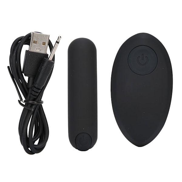 Kaukosäätimellä varustettu USB-massageri, värähtelevä kehon hierontavibrattori