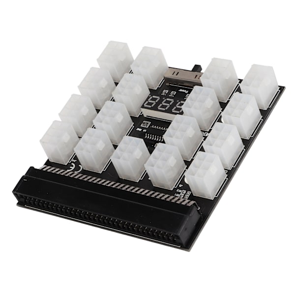 Breakout-levy Power Supply -palvelinsovitin 17 porttia 6-napainen LED-jännite-näyttö lisävaruste