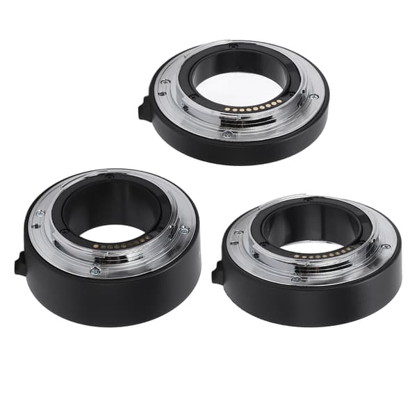 Autofokus Makro Forlængerrør Ring Sæt Linseadapter 10mm 16mm 21mm til EOS M Mount Kamera