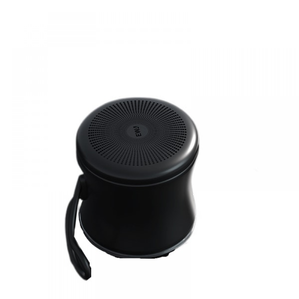 Bärbar trådlös Bluetooth högtalare TWS IPX7 Vattentät Ultra Mini Bluetooth-högtalare Svart liten högtalarlåda Metallstomme