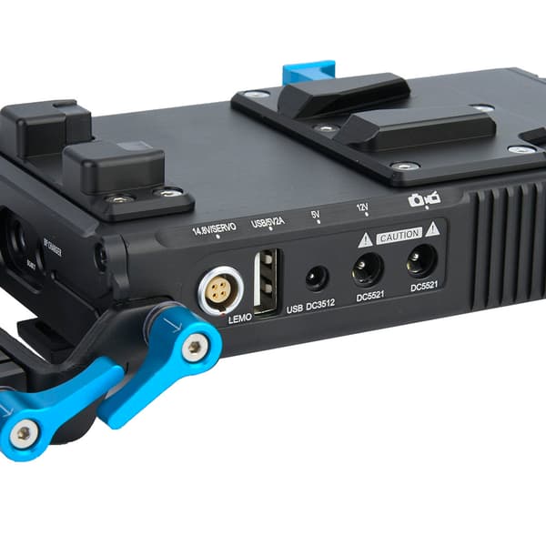 V-Mount batteriplade kamera strømforsyningssystem til 5D2/3 A7 GH4/3 BMPC