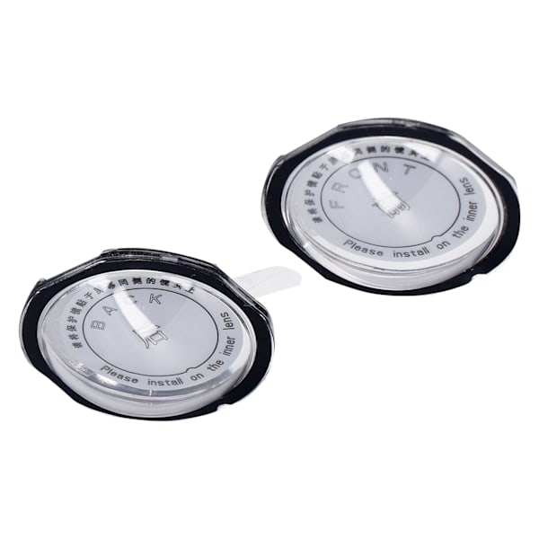 2PCS Dubbla Lins Skydd för Insta360 One X3 PC Action Kamera Lins Skyddsöverdrag för Panoramasport Kamera Tillbehör