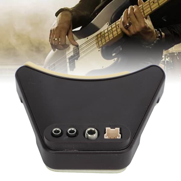 Akustisk gitarr ljudhål pickup plug and play tydligt jämnt ljud metall plast ljudhål gitarr pickup