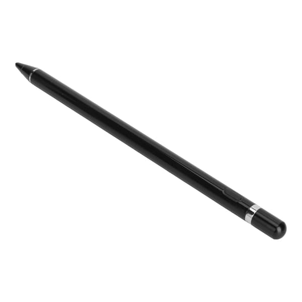 Universal Stylus Pen Magnetisk Penhætte Åben og Brug 95mAh Micro USB Touch Screen Penne til Smartphone Tablet Computer Sort