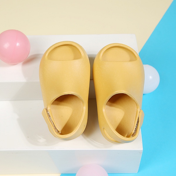 Toddler Slipper Sandaler, Sommar Vattentät Halkfri Inomhus Utomhus Lätta Tofflor Med Kardborreband, Justerbar För Pojkar Och Flickor