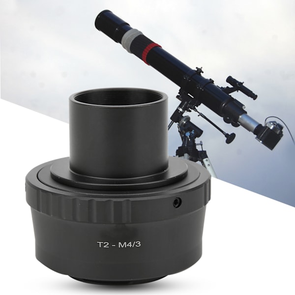 1,25 tums T-monteringsring M42*0,75 astronomiskt teleskopadapter för Nikon Canon Sony Fujifilm Olympus Samsung spegellös kamera (M4/3)