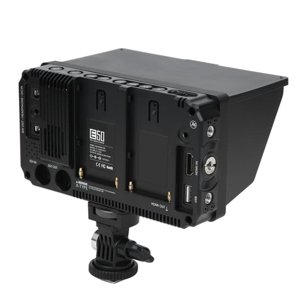FOTGA E50 HDMI pekskärm kamerafältmonitor 2500nit 4K HDMI in- och utgångsmonitor