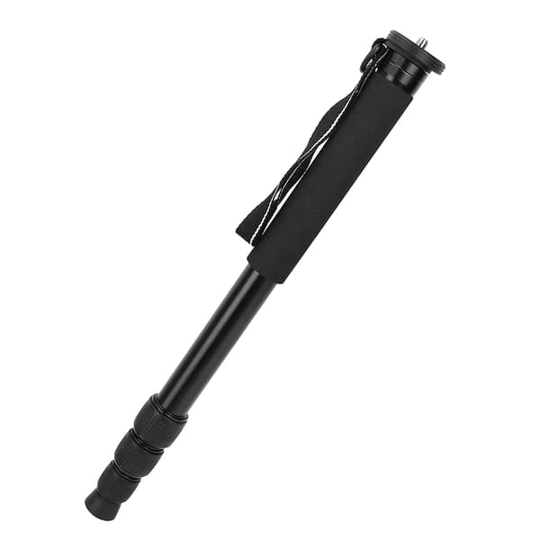 Aluminium Kamera Unipod Monopod Flip Lock 5 Sektioner Basstativ