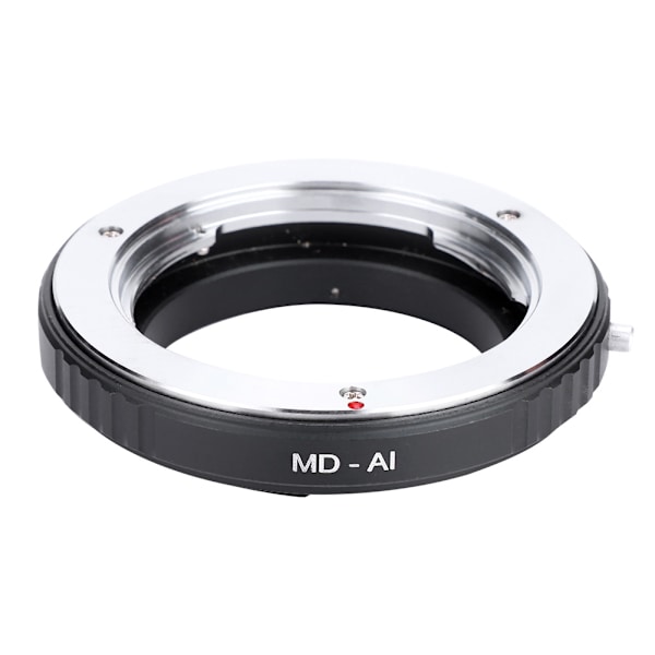 Hållbar aluminiumlegering MD-AI-adapter för Minolta MD-objektiv till Nikon AI-kameror