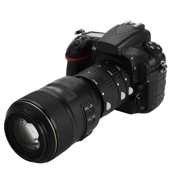 Shoot Auto Focus Forlængerrør 12mm 20mm 36mm Sæt Adapterring til Nikon DSLR-kameraer