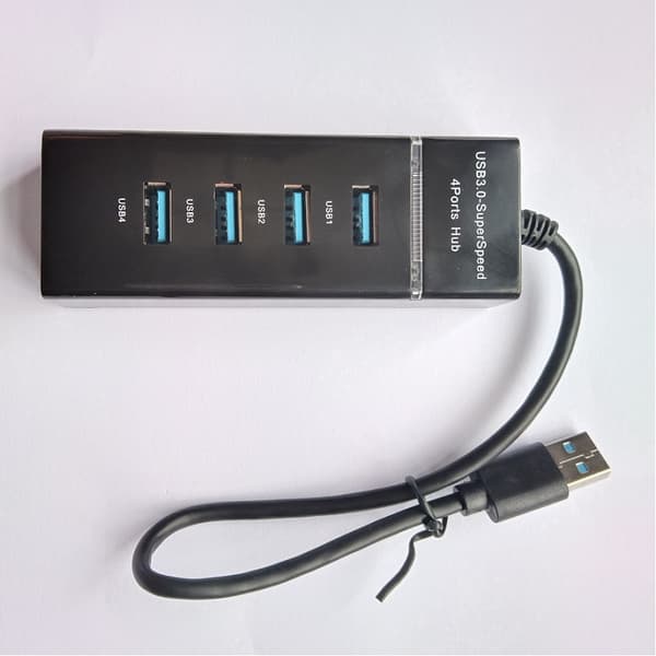 USB3.0 notatbok stasjonær utvidelsesdokk en-til-fire hub-splitter 0,3 meter lang