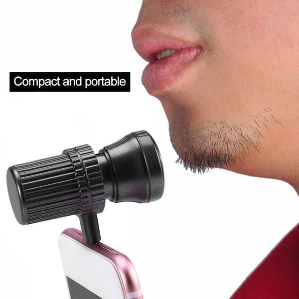 Mænd Shaver Mini Micro USB OTG Bærbar Elektrisk Razor Skæg Trimmer Til Iphone Grå