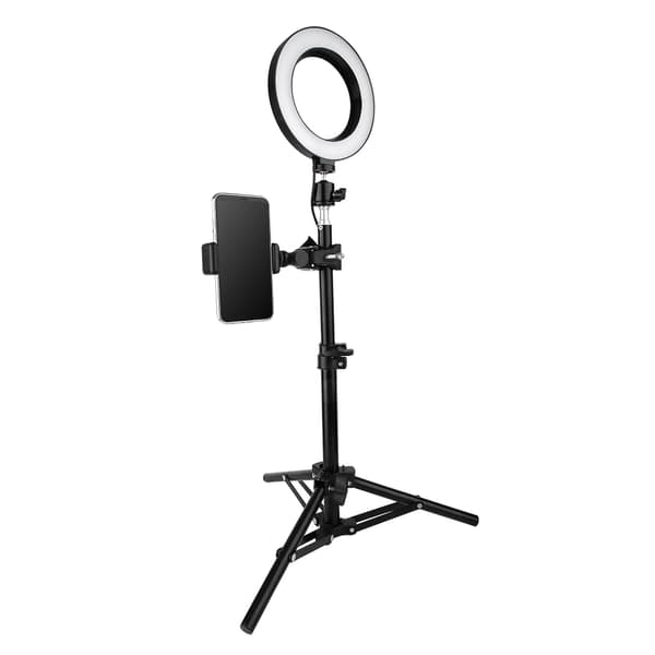 6 tommer USB LED Video Lys Dæmpbar Ringlampe til Fotografering Selfie Live Studio
