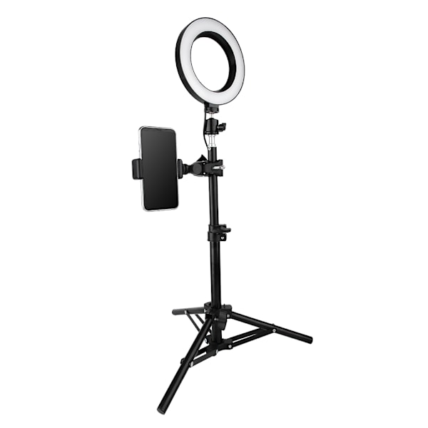 6-tums USB LED-videoljus dimbar ringlampa för fotografering selfie live studio