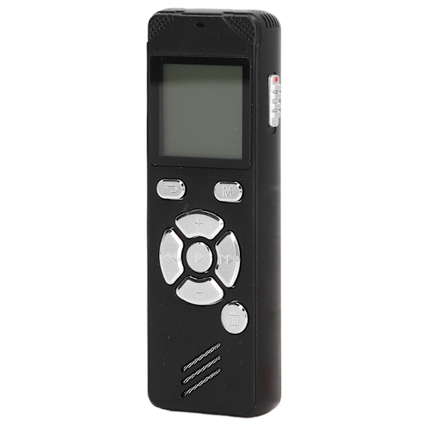 Röstinspelare Multifunktionell 32GB USB Uppladdningsbar Digital Röststyrd Inspelare MP3-spelare för föreläsningsmöten