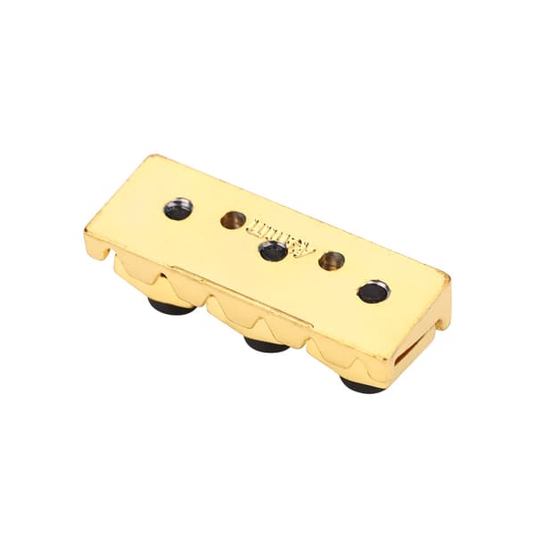 2 stk. 43mm Metal Guitar String Lock Locking Nut til Floyed Rose Style Elektrisk Guitar (Guld)