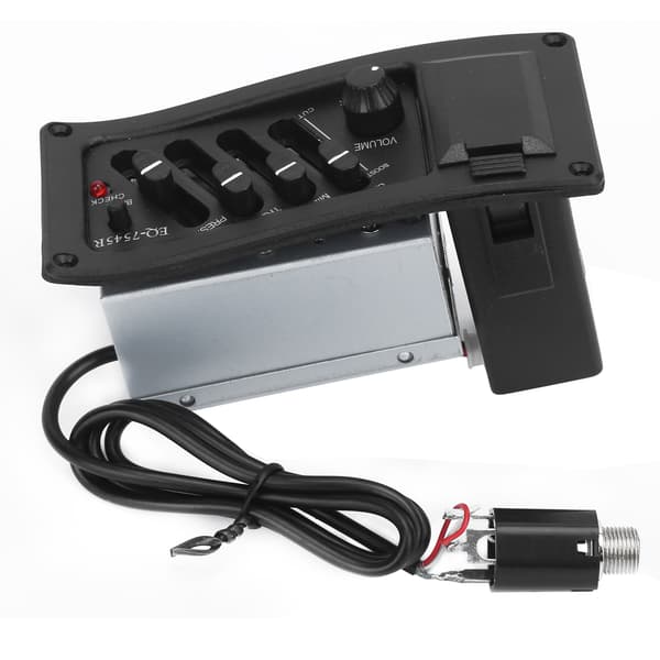 Guitar Pickup Akustisk Elektrisk Boks Lyd Samle Equalizer Strengeinstrument Tilbehør