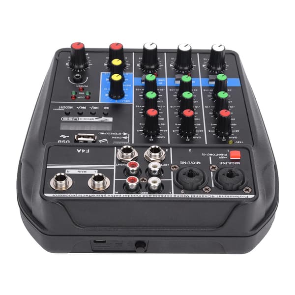 Musikinstrument Mixer 4-kanals med MP3 til Bluetooth til Perform