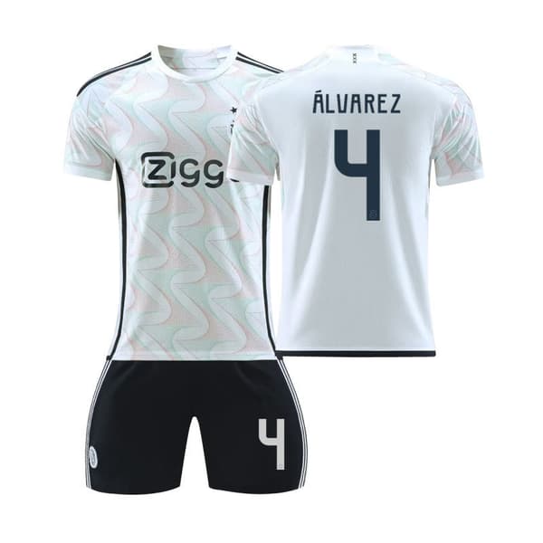 23/24 Ajax bortaställ för barn 4 ALVAREZ barnstorlekar20