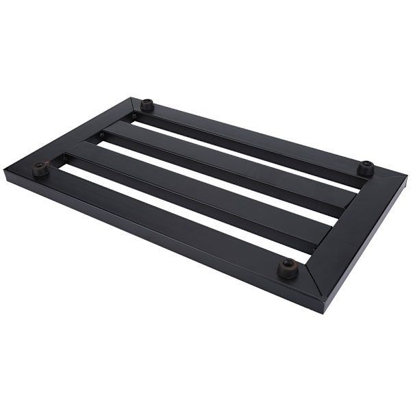 47x27cm Elektrisk gitarr effektpedalbräda med kardborreband slips instrumenttillbehör