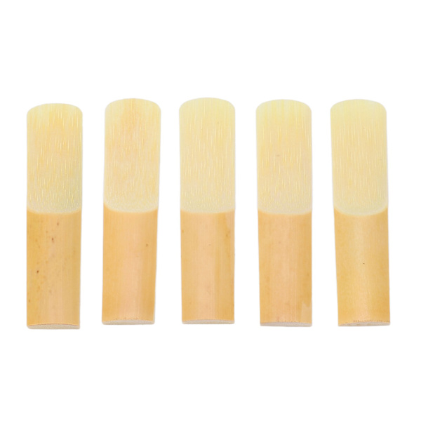 10 stk. Sopran Saxofon Rør 2.5 Bb B Flat Sax Rør Tilbehørssæt Kit til Klarinet