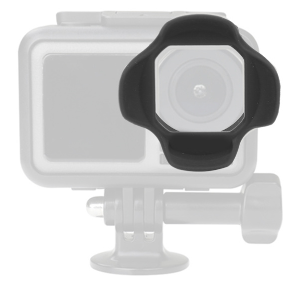 Silikon solskydd montering linshuv enkel installationsskydd tillbehör för DJI OSMO ACTION-kamera