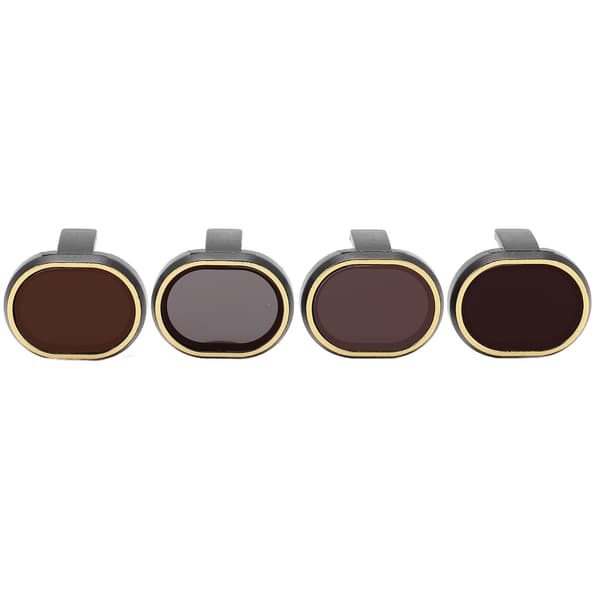 Junestar 4 stk/sæt Drone Kameralinsefilter Sæt ND8PL/ND16PL/ND32PL/ND64PL Filter Kit til FIMI X8 MINI Drone