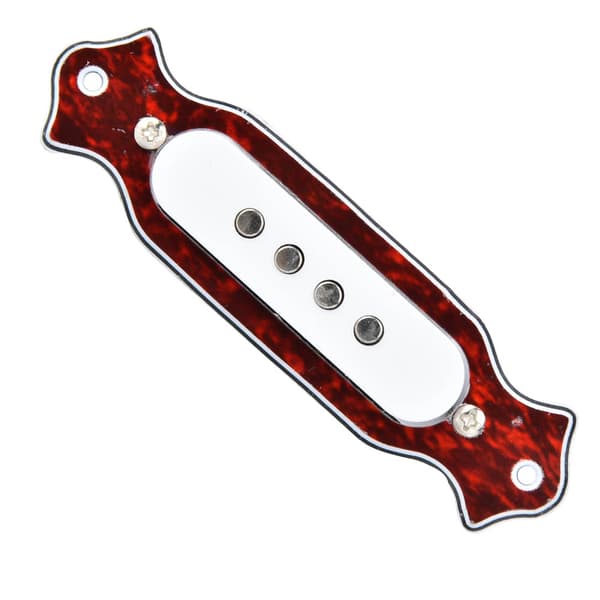 Elektrisk gitarr pickup 4 strängar gitarr tillbehör musikinstrument pickup (röd)