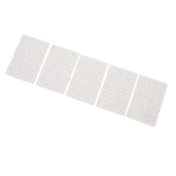 50 st 240 Grit Nagelbandskuffare Sandpapper Självhäftande Engångs Nagelkonst Pre Polering Sandpapper