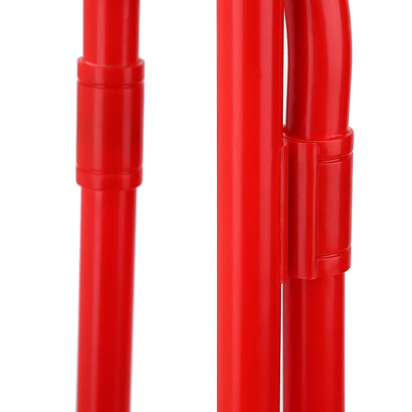 B-dur plastbugle kavalleritrumpe med munstycke för barn skolstudentband röd