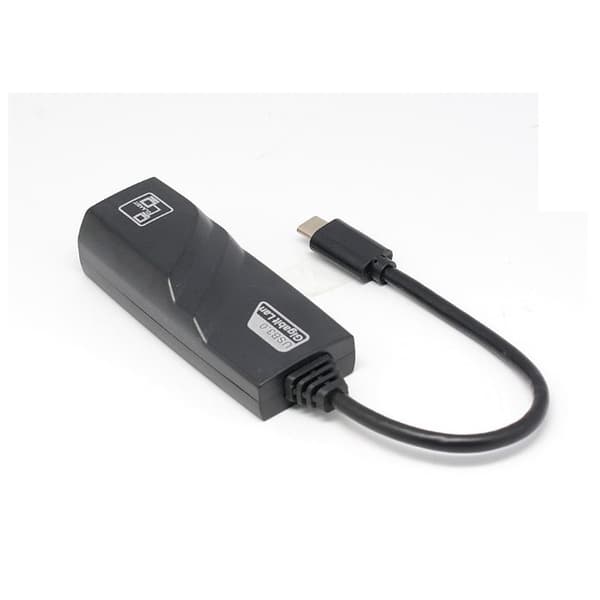 USB 3.0 Type-C till RJ45 Gigabit LAN-gränssnitt stöder Macbook Air 3.0 till Gigabit LAN