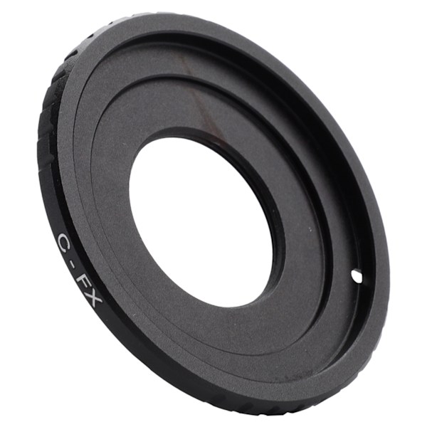 CCTV C-fäste objektivadapter överföringsring för DSLR-kameror för Fujifilm (C-FX svart)