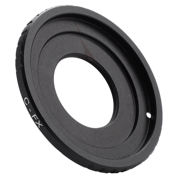 CCTV C-mount objektivadapter overførselsring til DSLR-kameraer til Fujifilm (C-FX sort)