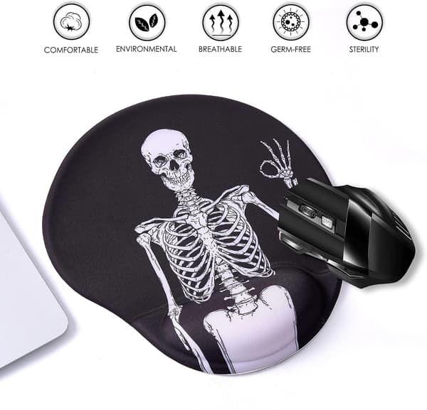 Ergonomisk Musematte med Håndleddstøtte, Søt Musematte med Håndleddstøtte, Komfortabel Musematte for Hjemmekontor, Spill og Arbeid med Datamaskiner L