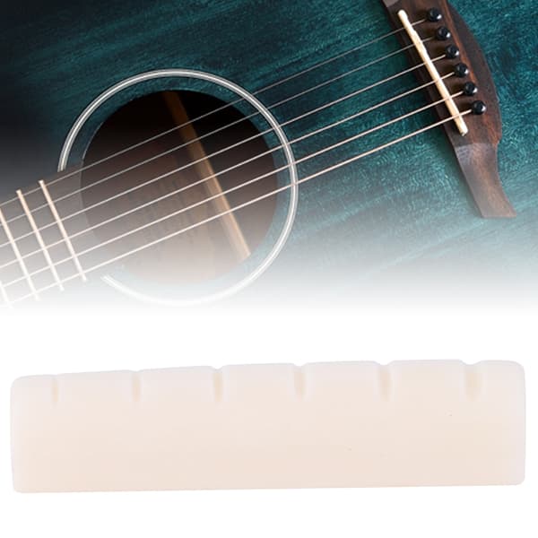 5 st Akustisk Gitarr Sadel Elfenben Vit Ko Ben Musikinstrument Tillbehör