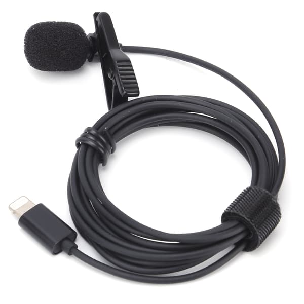 Kablet Lavalier Mikrofon Clip On Lapel Lav Mic Mini Bærbar til Optagelse Broadcasting