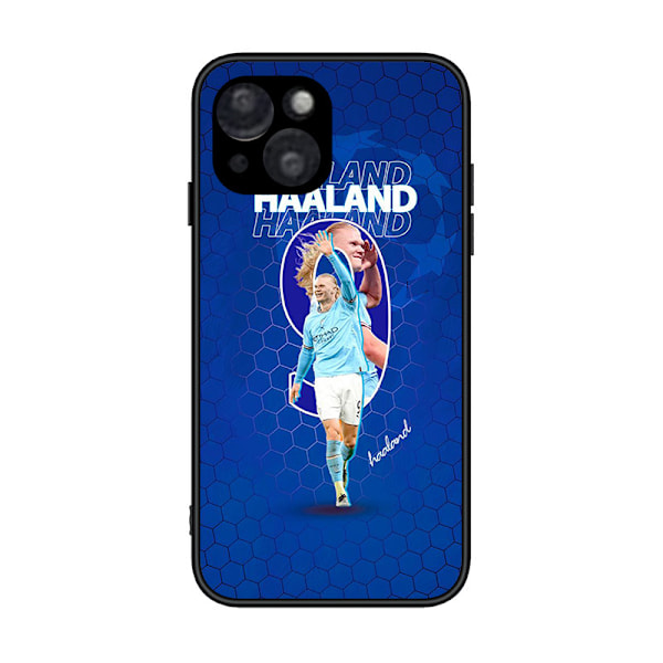 Man City FC Erling Haaland 2022/23 Ensimmäisen Joukkueen Pehmeä Geelikuori Yhteensopiva iPhone 13pro:n Kanssa