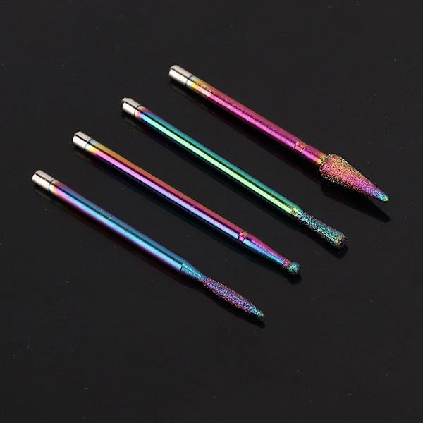 Tungstenstål nagelborr set nagelslipningshuvud poleringsverktyg manikyrtillbehör FD-5