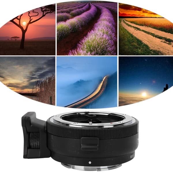 Commlite CM-NF NEX Adapterring for Nikon F(G) Objektiv til Sony E Mount Kamera A7R2 A9