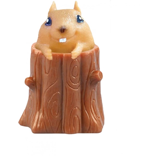 Squeeze Squirrel Toys Decompression Evil Squirrel Cup, Sensory Fidget Toys, Squishes Toy Stress Relief