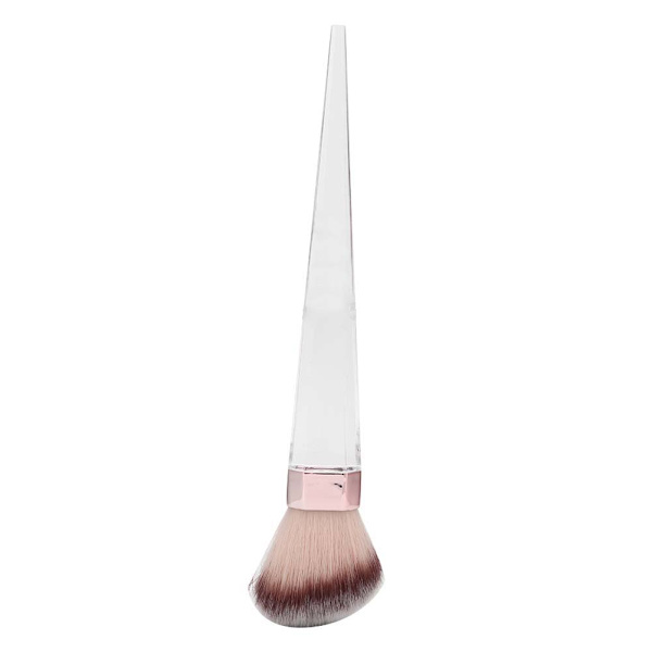 ZOREYA Transparent Handtag Makeup Borste Lös Puder Borste Kosmetisk Rouge Borste Makeup Verktyg