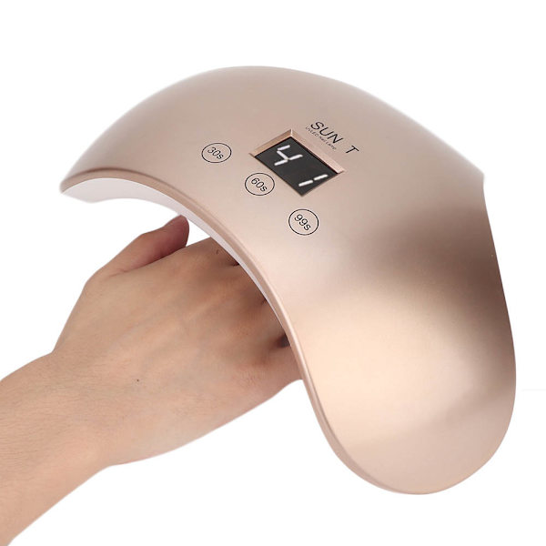 24W Nagellampa UV LED Gel Nagellack Torktumlare Snabbtorkande LCD Nagelkonstmaskin