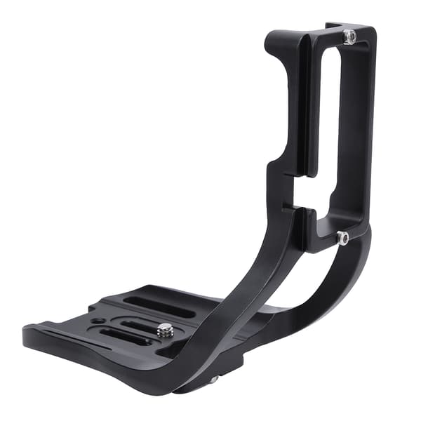 Aluminiumslegering Lodret L-formet Beslag Quick Release Pladeholder Håndgreb til Canon 5D4 5DIV