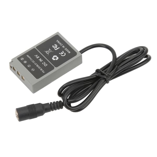 PS BLS5 BLS1 Dummy Batteri DC-kobler til Olympus Pen E PL7 E PL5 E PM2 til Stylus 1 1s OM D E M10 E M10 til Mark II III AC100-240V EU-stik