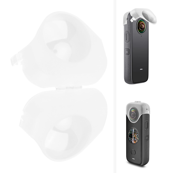STARTRC Objektivskyddsskydd för Insta360 ONE X2 Panoramic Action Camera Objektivskydd