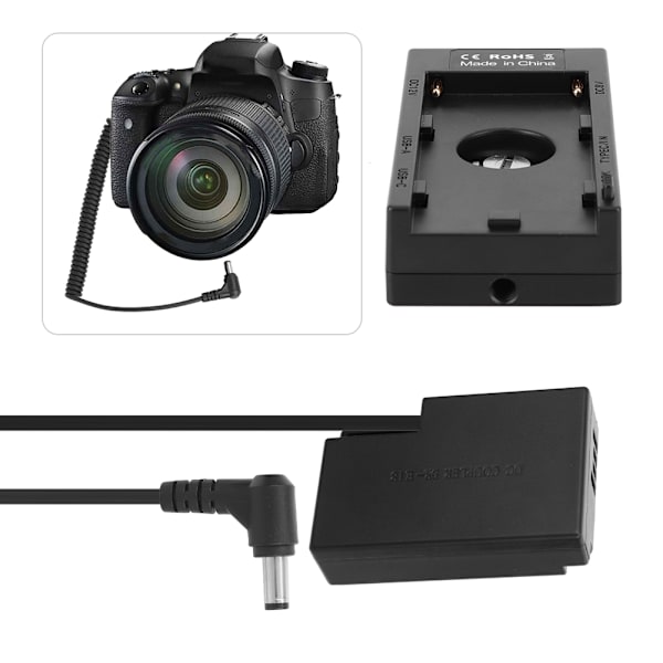 F01A‑F970 Batteriadapter till LP‑E17 Full Decode Dummy Batteri Set för Canon EOS‑760D